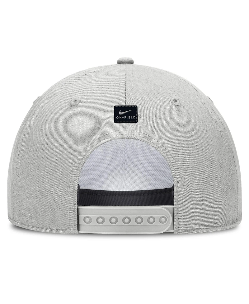 Men's Nike Gray Auburn Tigers 2026 Sideline Dri-fit Rise Adjustable Hat