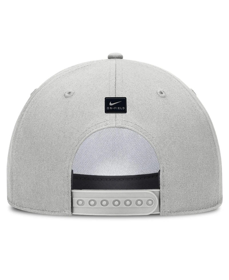 Nike Men's Gray Duke Blue Devils 2026 Sideline Dri-fit Rise Adjustable Hat