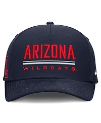 Nike Men's Navy Arizona Wildcats 2026 Sideline Dri-fit Rise Adjustable Hat