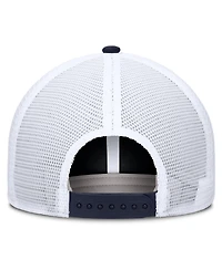 Nike Men's and Women's Navy/White Arizona Wildcats Primetime Arched Trucker Adjustable Hat