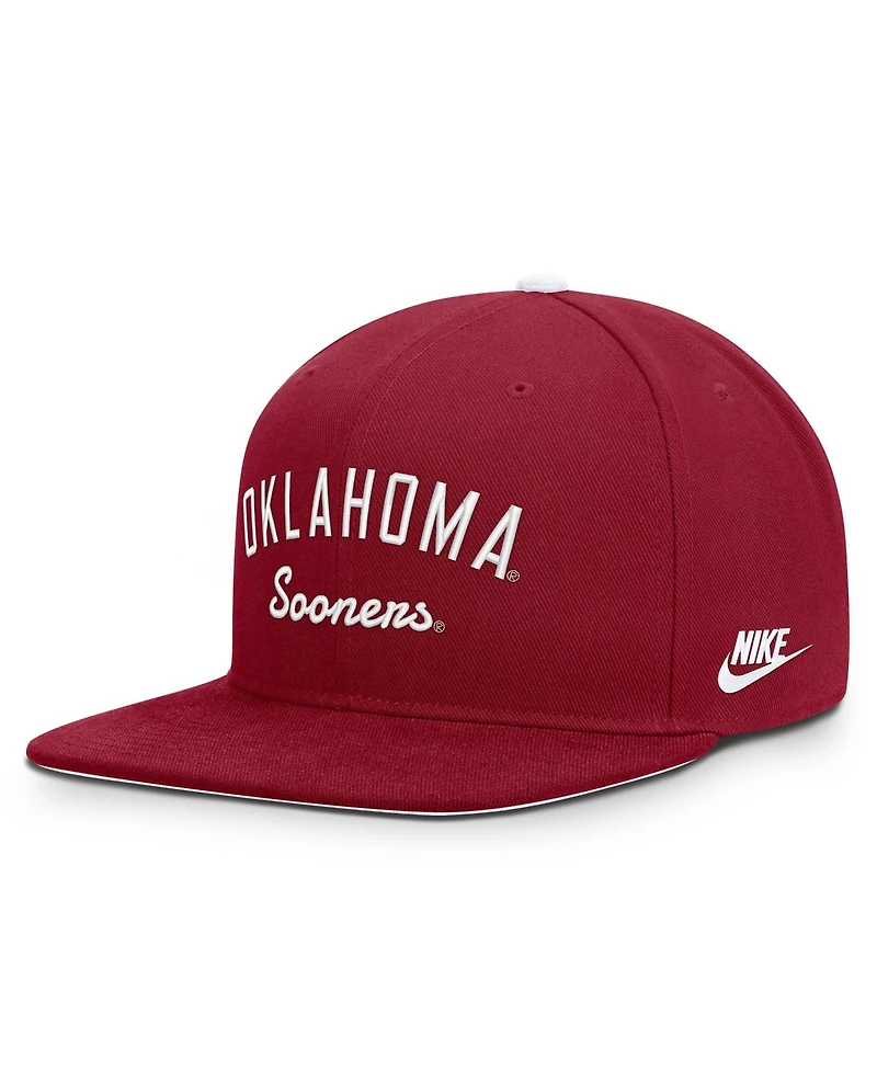 Nike Men's Crimson Oklahoma Sooners Legacy Snapback Hat