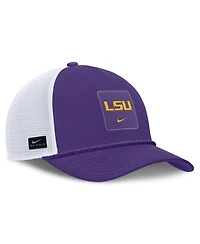 Nike Men's and Women's Purple Lsu Tigers 2026 On-Field Gameday Rope Trucker Adjustable Hat