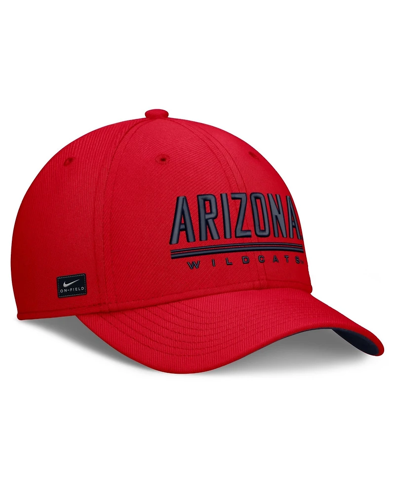 Nike Men's Red Arizona Wildcats Game Day Rise Swooshflex Hat
