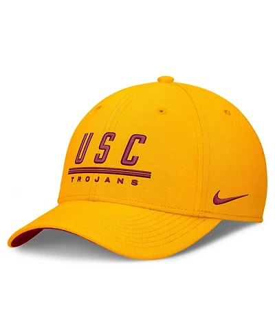 Nike Men's Gold Usc Trojans Game Day Rise Swooshflex Hat