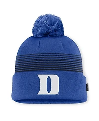 Men's and Women's Nike Royal Duke Blue Devils 2026 On-Field Cuffed Knit Hat with Pom