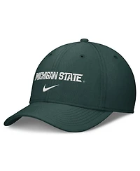 Men's Nike Green Michigan State Spartans Rise On-Field SwooshFlex Dri-fit Flex Hat