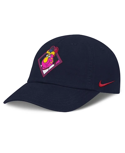 Baby Boys and Girls Nike Navy Cleveland Guardians Mascot Club Flex Hat
