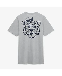 Men's Nike Heather Gray Auburn Tigers Arch Wordmark Legacy Tri-Blend T-Shirt