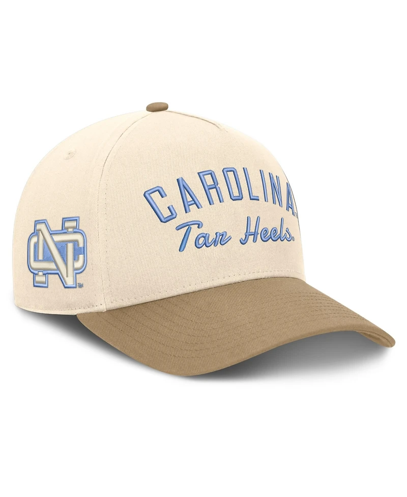 Nike Men's and Women's Natural/Beige North Carolina Tar Heels Legacy Rise Adjustable Hat