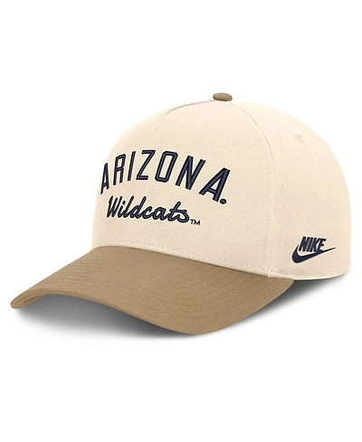 Nike Men's and Women's Natural/Beige Arizona Wildcats Legacy Rise Adjustable Hat