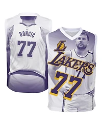 Outerstuff Big Boys and Girls Luka Doncic Purple Los Angeles Lakers Hometown Fashion Jersey