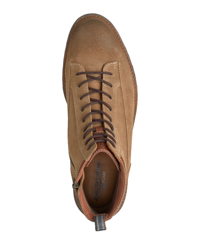Johnston & Murphy Men's Britton Round-Toe Boots