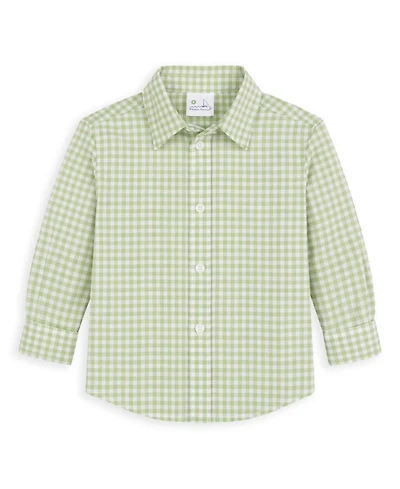 Florence Eiseman Toddler Boys (2T-4T) Check Button Down Shirt