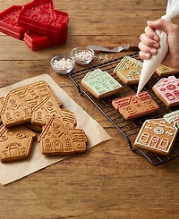 King Arthur Baking Company 8-Piece Holiday Village Cookie Cutter Set