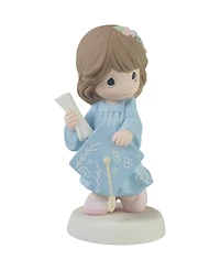 Precious Moments Graduation Blonde Boy Figurine