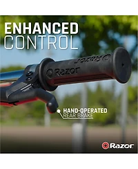 Razor Pocket Mod - Miniature Euro-Style Electric Scooter for Ages 8+, Roma