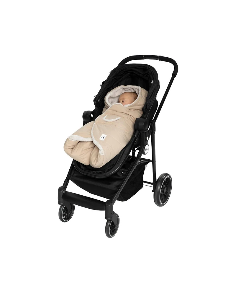 Deux par Deux Baby Unisex Nido Wrap for Bassinet Car Seats and Strollers Beige