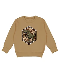 Sweet Wink Toddler Boys (2T - 4T) Camo Rawr Sweatshirt