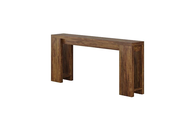 Slickblue 70.9" Farmhouse Wood Console Table for Sofa or Entryway
