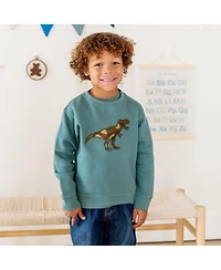 Sweet Wink Little Boys Camo Dino Patch Sweatshirt