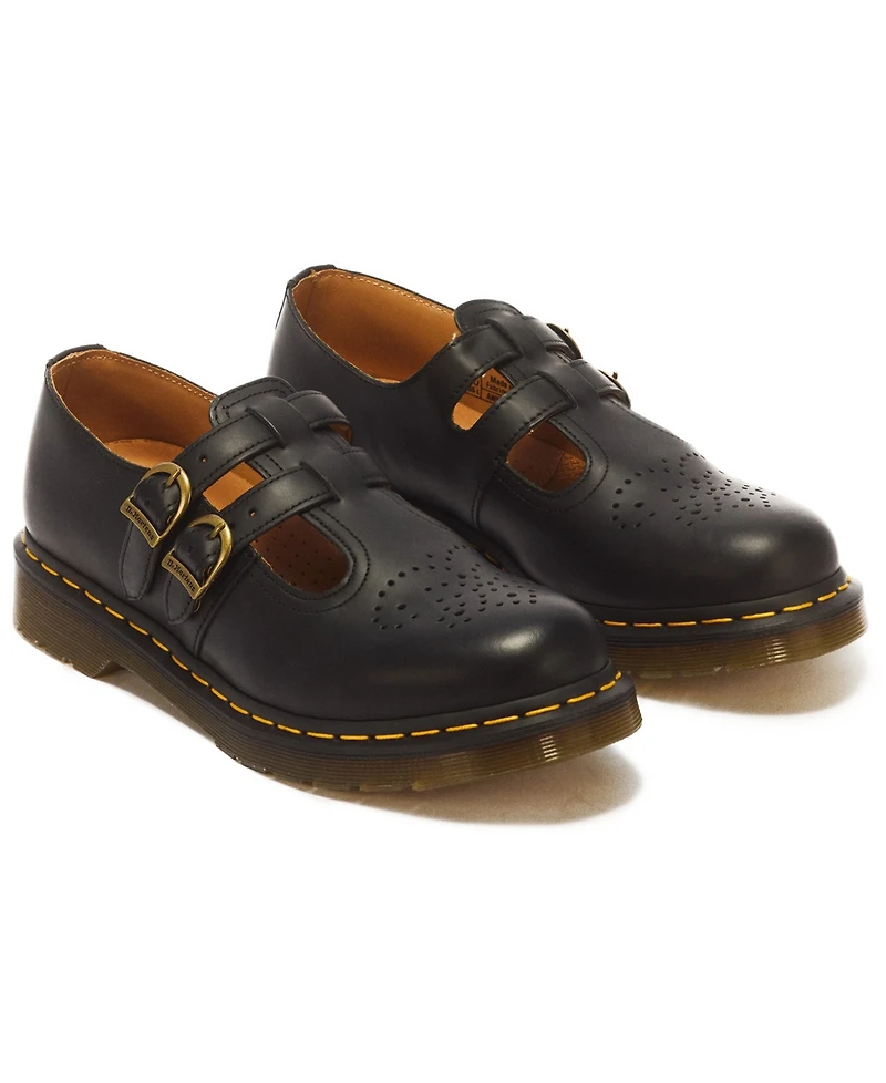 Dr. Martens Women's 8065 Smooth Leather Mary Jane Flats