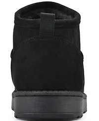 White Mountain Women's Inspa Faux Fur Pull-On Booties