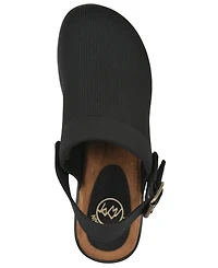 White Mountain Women's Viable Buckle Clogs