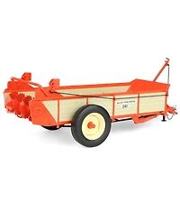 Spec Cast 1/16 Scale Allis Chalmers 281 Manure Spreader Wagon with Rotating Beaters & Rolling Rubber Tires
