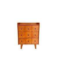 Streamdale Furniture 3-Drawer End Table with Charging Station and Usb Ports