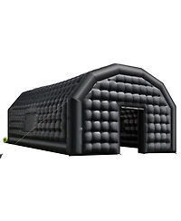 Hongge Giant 26.2 x 19.7 x 13.1 feet Inflatable Nightclub Tent with 1100W Blower for Weddings and Events