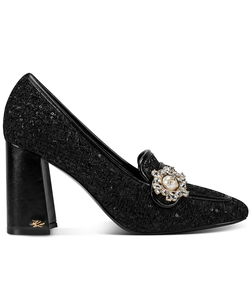 Karl Lagerfeld Paris Women's Savannah Slip-On Pumps