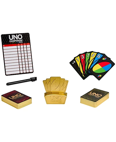 Mattel Uno Championship Series Tournament 224 Cards Card Game, Ages 7+