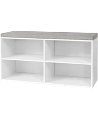 DormCo Yak About It Double Seater Storage Bench with Top Cushion
