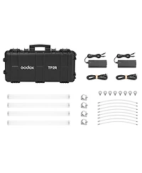 Godox TP2R 2-Foot Rgbww Led Pixel Tube 4-Light Kit
