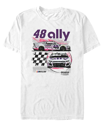 Fifth Sun Men's Forty-Eight Ally Nascar Racing Graphic T-Shirt