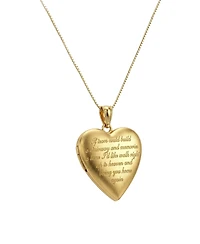 The M Jewelers Heaven's Keepsake Photo Locket Necklace