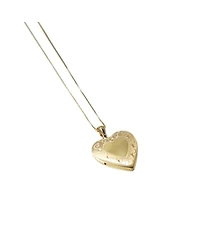 The M Jewelers Heart Locket Necklace