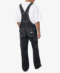 True Religion Men's Big T Denim Overall Jeans