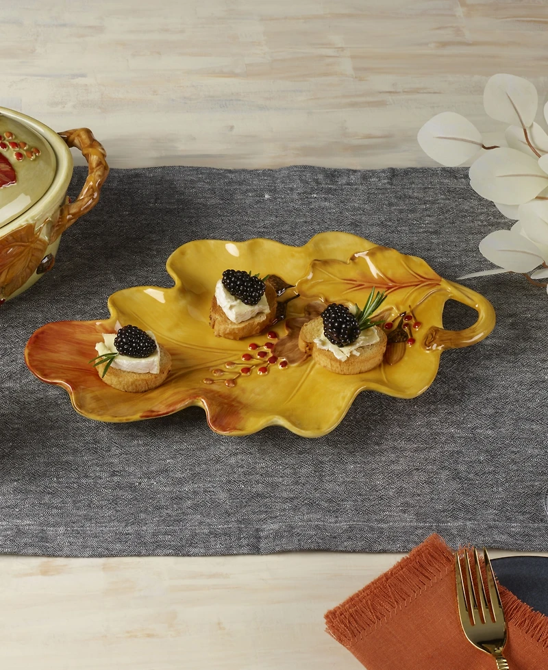 Fitz and Floyd Harvest Thanksgiving Tray