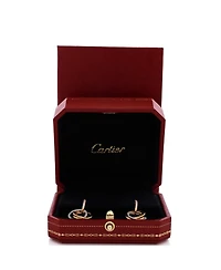 Pre-Owned Cartier Trinity Hoop Dangle Earrings