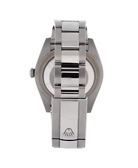 Pre-Owned Rolex Oyster Perpetual Datejust Mint Green Automatic Watch in Stainless Steel 41mm