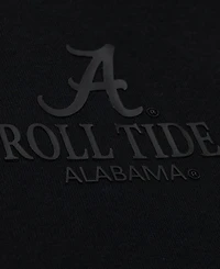 Mitchell & Ness Men's Black Alabama Crimson Tide Monochrome Icon Fleece Hoodie