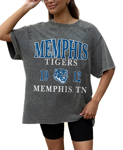 Gameday Couture Women's Memphis Tigers Oversized Graphic T-Shirt
