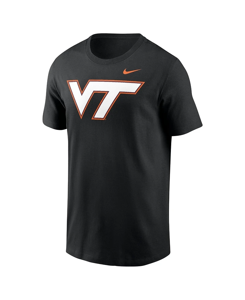 Nike Men's Black Virginia Tech Hokies Logo T-Shirt