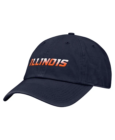 Nike Men's Navy Illinois Fighting Illini Club Adjustable Hat