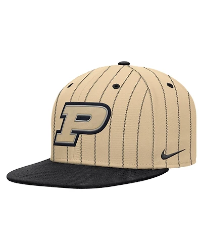 Nike Men's Gold Purdue Boilermakers Pro Dri-fit Snapback Hat