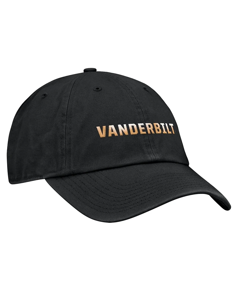 Nike Men's Black Vanderbilt Commodores Club Adjustable Hat