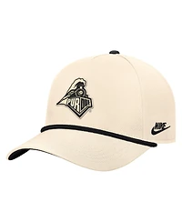 Nike Men's Natural Purdue Boilermakers Vintage Rope Rise Adjustable Hat