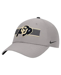Nike Men's Gray Colorado Buffaloes Ripstop Dri-fit Adjustable Hat
