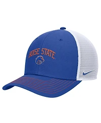 Nike Men's Royal Boise State Broncos Rise Adjustable Trucker Hat